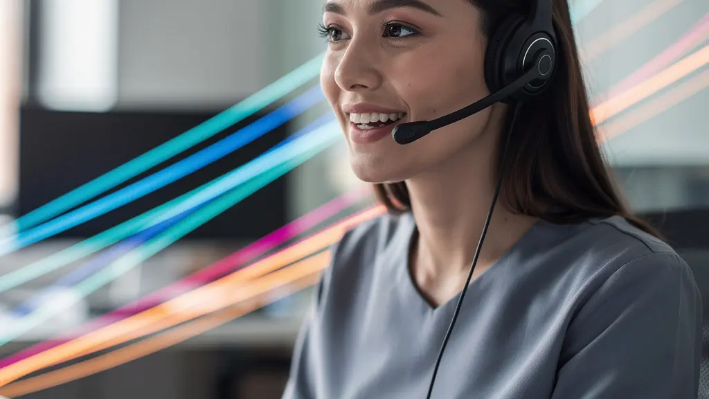 Customer service automation workflow showing AI triage and human escalation paths