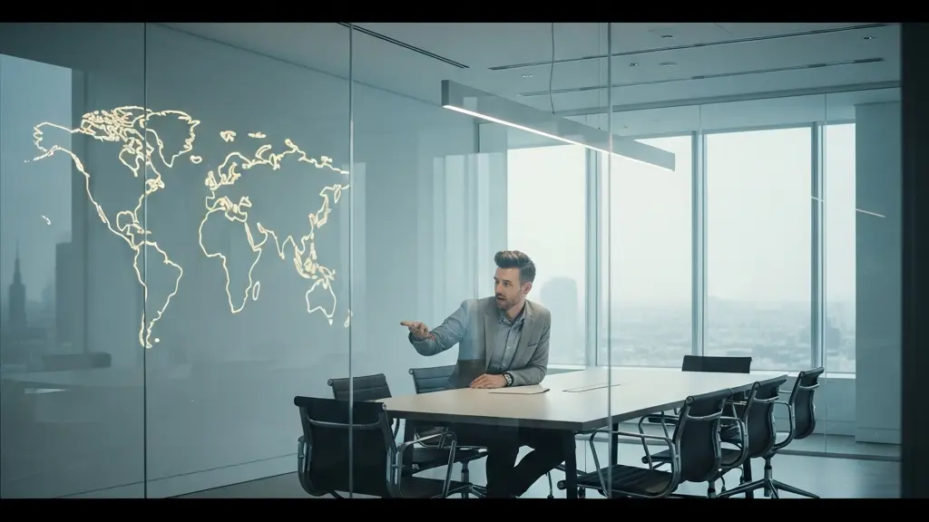 Professional demonstrating problem-solving skills through travel experience narrative