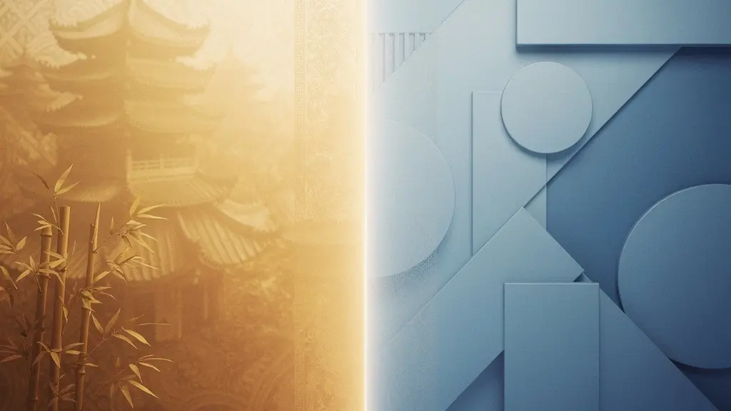 Split-screen showing contrasting e-commerce interfaces adapted for different Asian markets