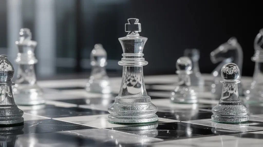 Strategic consulting framework visualization for MBB case interview preparation