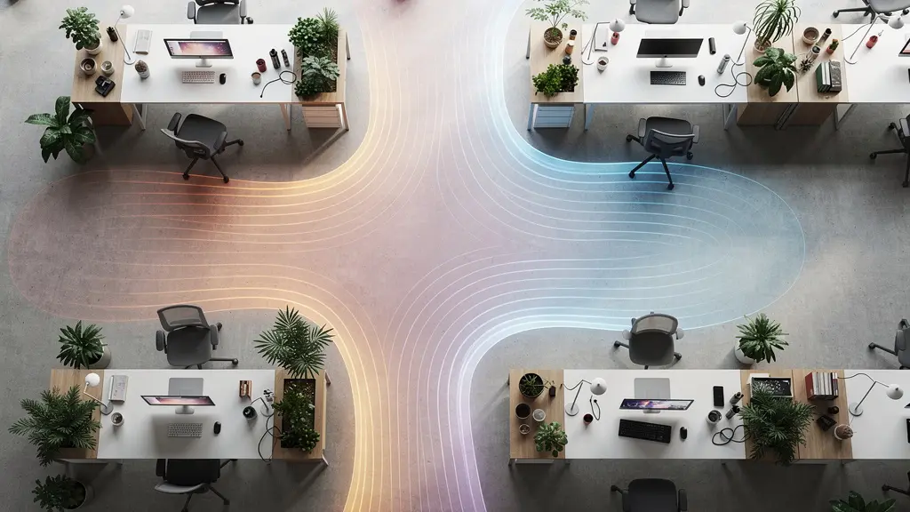 Abstract visualization of user behavior patterns through digital heatmap analysis