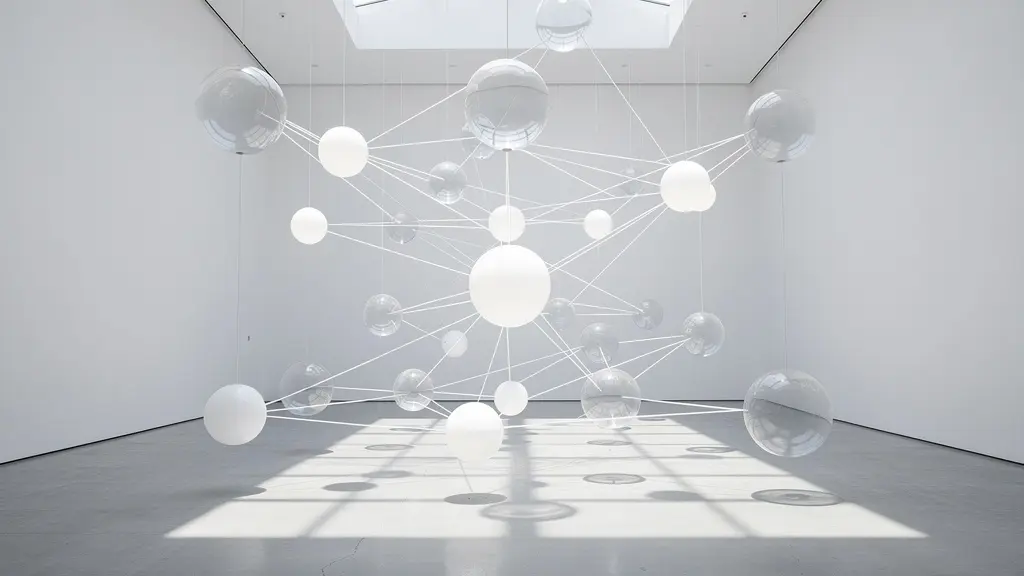 Abstract visualization of interconnected platform ecosystems showing network relationships