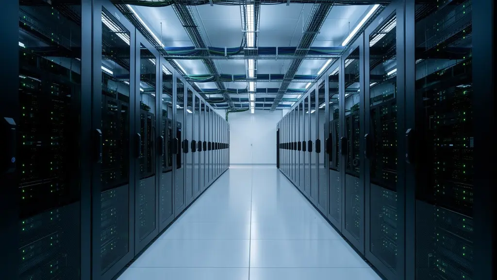 Technical SEO migration strategy visualization with interconnected system architecture