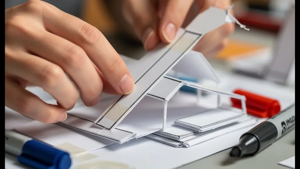 Students testing prototypes in a university campus environment